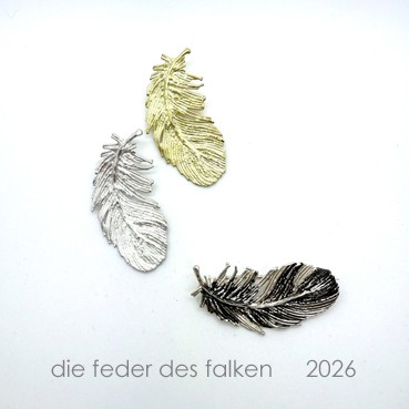 Feder des Falken
